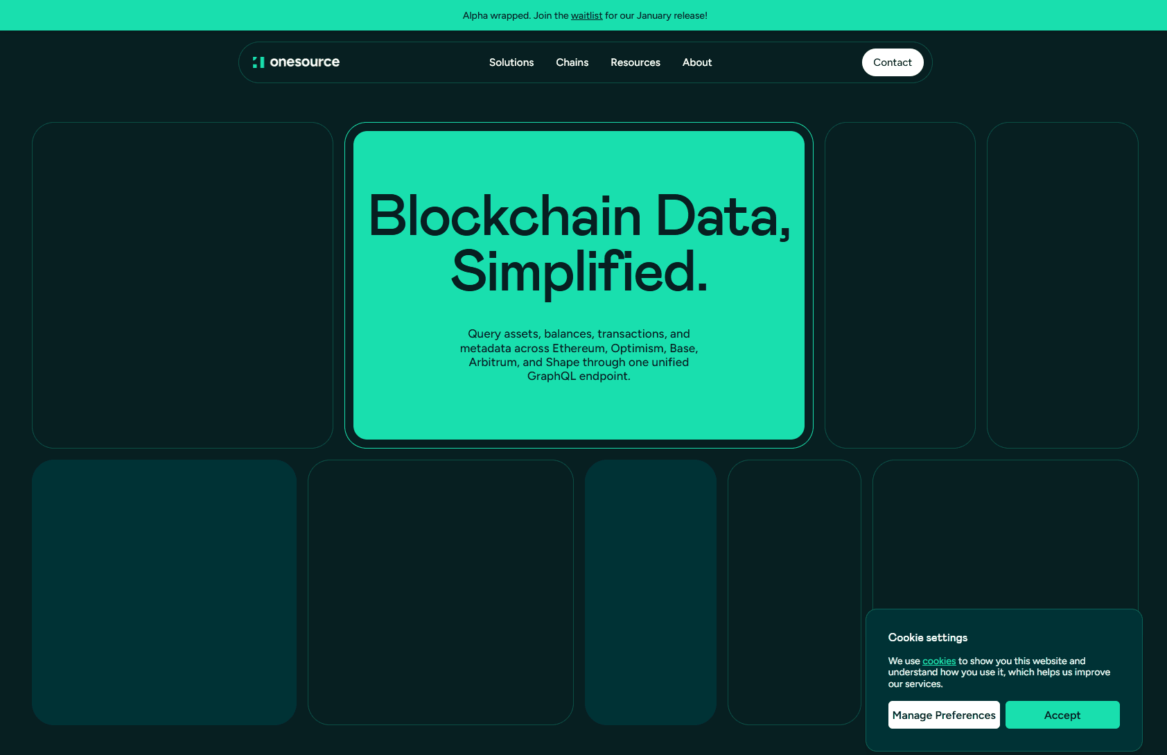 OneSource Marketing Site