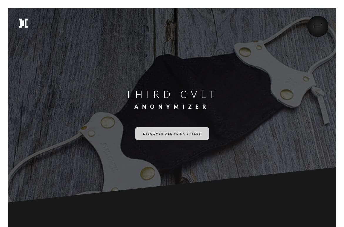 Homepage — Animated Hero