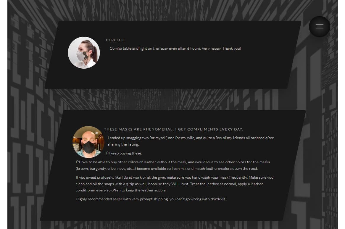 Reviews Section