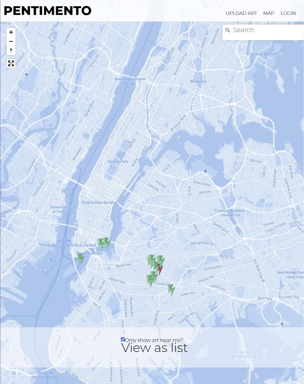 MapboxGL Map
